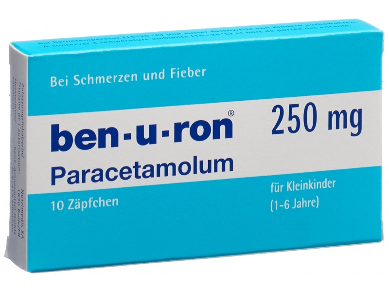 BEN-U-RON Supp 250 mg Kind 10 Stk