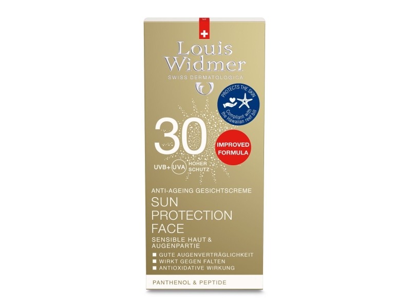 LOUIS WIDMER Sun Protection visage 30 parfumé 50 ml