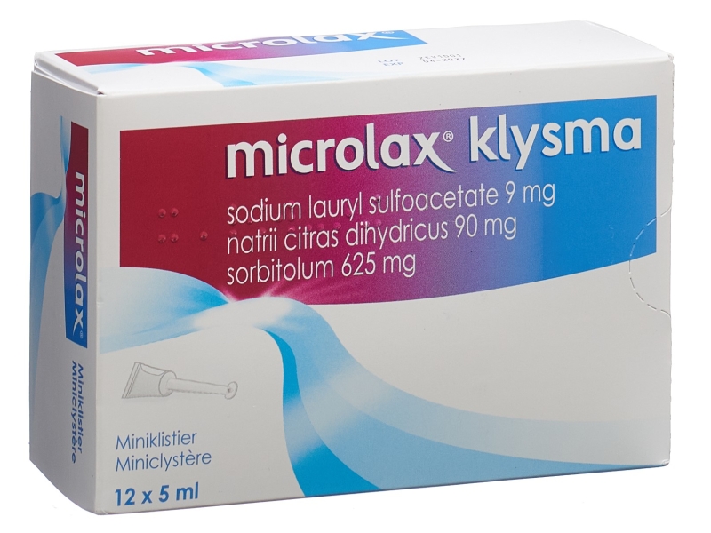 MICROLAX clistere 12 tubetti 5 ml