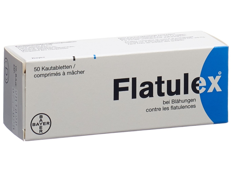 FLATULEX 50 Kautabletten