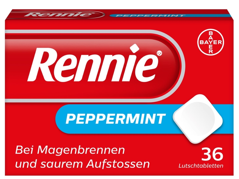 RENNIE Peppermint comprimés à sucer 36 pièces