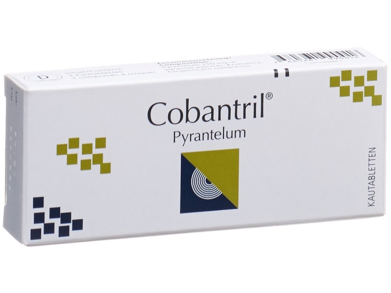 COBANTRIL compresse da masticare 250 mg 3 pezzi