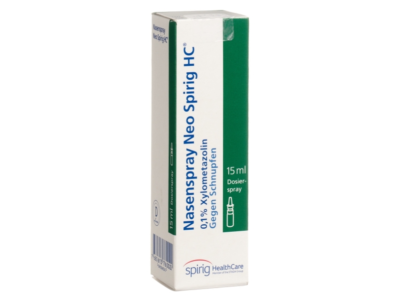 NASENSPRAY NEO Spirig HC 0.1 % Dosierspr 15 ml