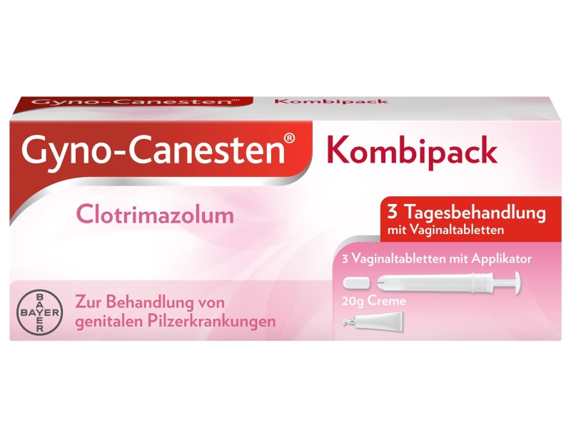 GYNO-CANESTENE Combipack 3 Vaginaltabletten +  Creme 20 g 1 Stück