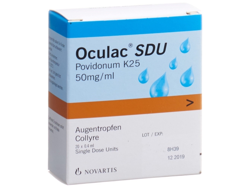 OCULAC SDU Augentropfen Einmaldosen 20 x 0.4 ml