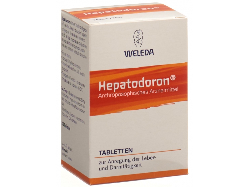 HEPATODORON Tabl Glas 200 Stk