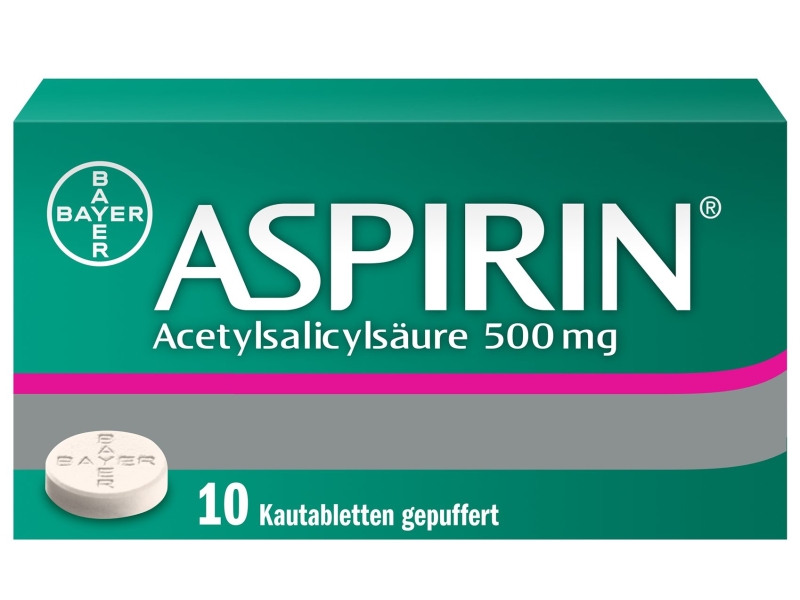 ASPIRIN Kautabl 500 mg 10 Stk