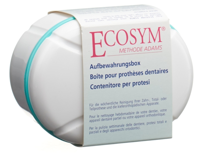 ECOSYM Aufbewahrungsbox für die Zahnprothese