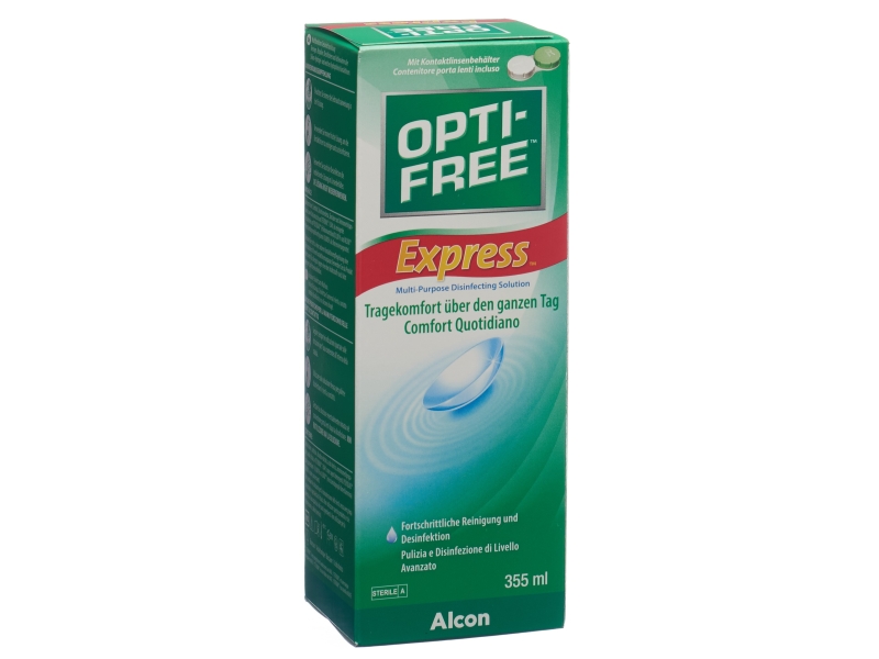 OPTI FREE Express No Rub Lös Fl 355 ml