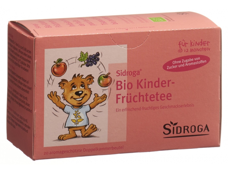 SIDROGA Bio Kinder-Früchtetee 20 Beutel 1.5 g
