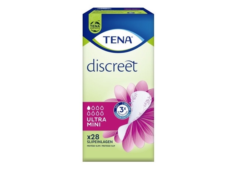 TENA Discreet Ultra Mini, 28 Pièces