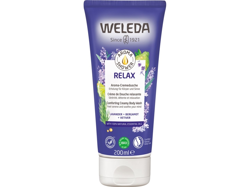 WELEDA Aroma Shower Relax tube 200 ml