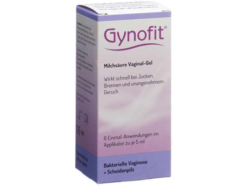 GYNOFIT Milchsäure-Gel Vaginalgel 6 x 5 ml
