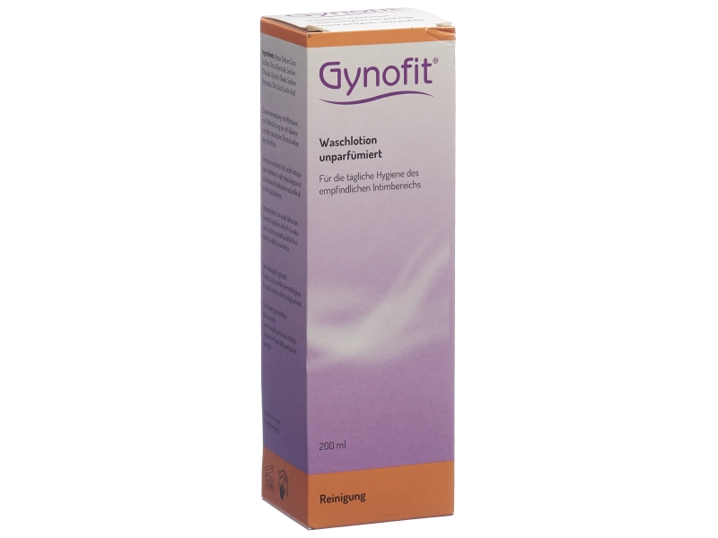 GYNOFIT Lotion nettoyante non parfumée 200 ml