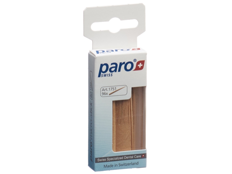 PARO Micro Sticks  Zahnholz superfein 96 Stk 1751