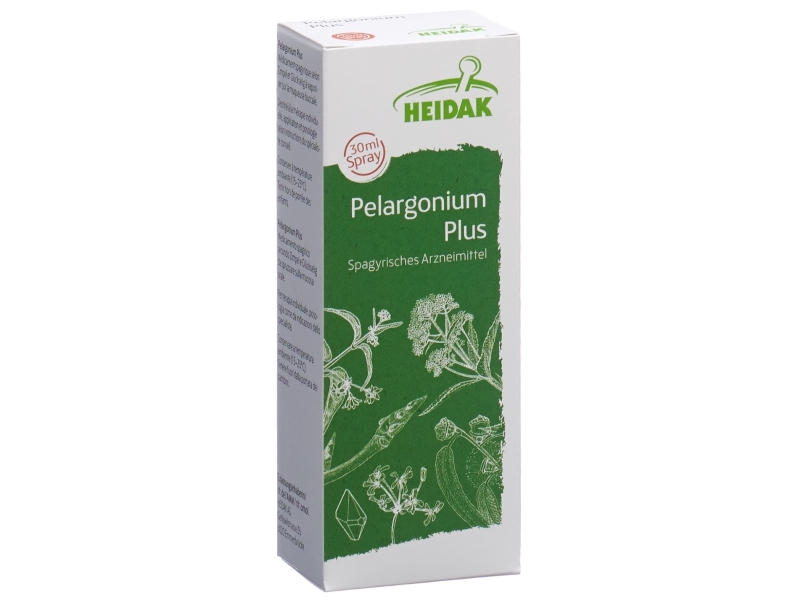 HEIDAK SPAGYRIK Pelargonium plus Spray Fl 30 ml