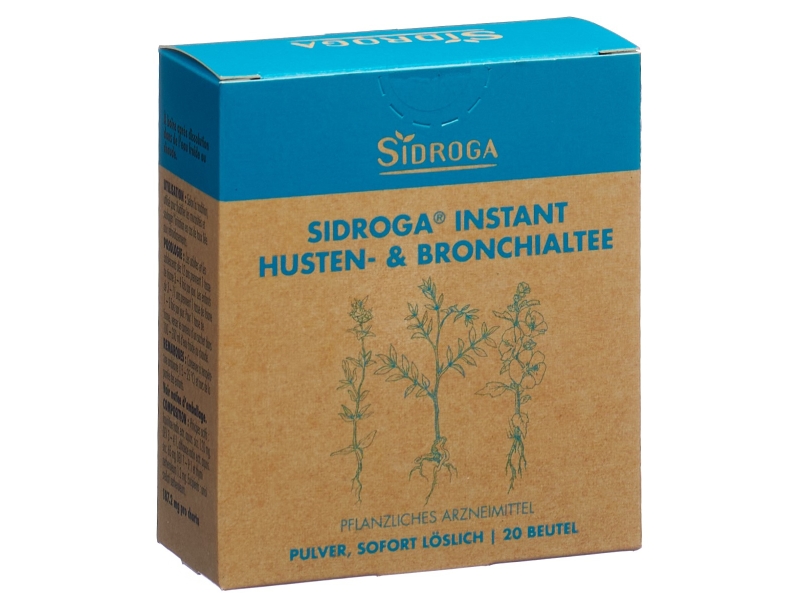 SIDROGA Instant Husten- & Bronchialtee Btl 20 Stk