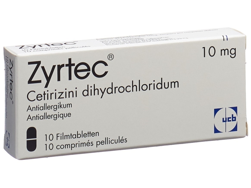 ZYRTEC Filmtabl 10 mg 10 Stk