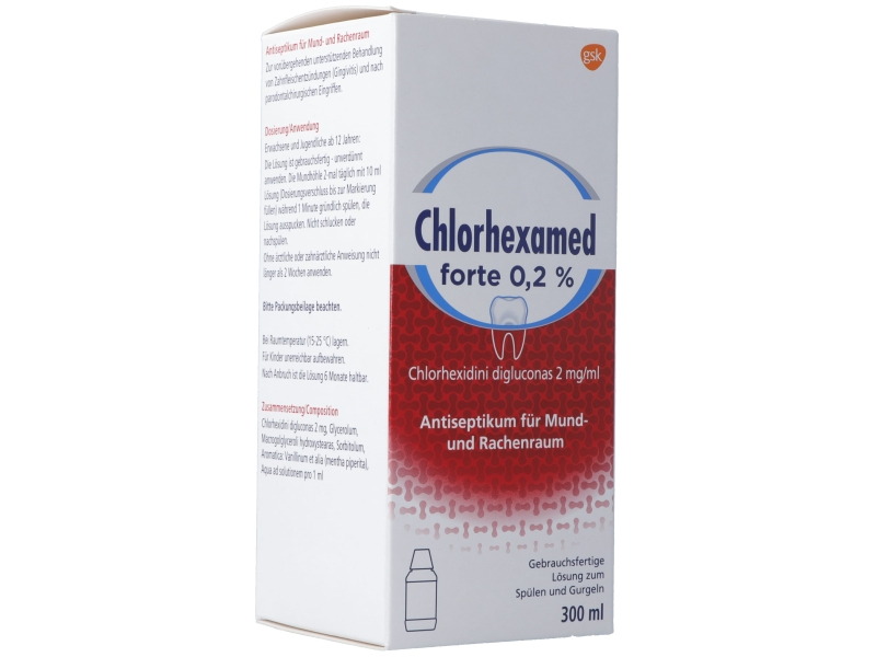 CHLORHEXAMED forte Lös 0.2 % Petfl 300 ml