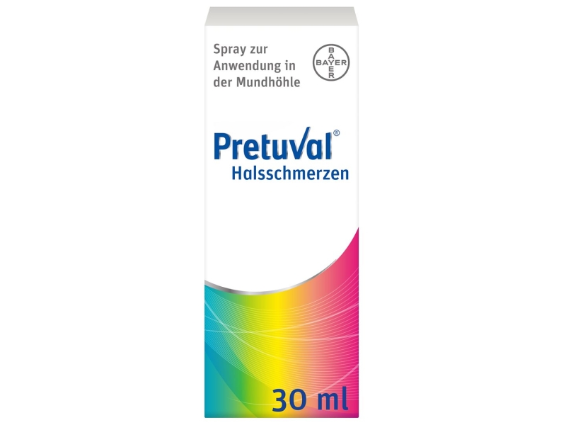 PRETUVAL Halsschmerzen Spray 30 ml