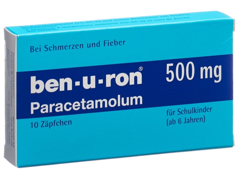 BEN-U-RON Supp 500 mg Kind 10 Stk