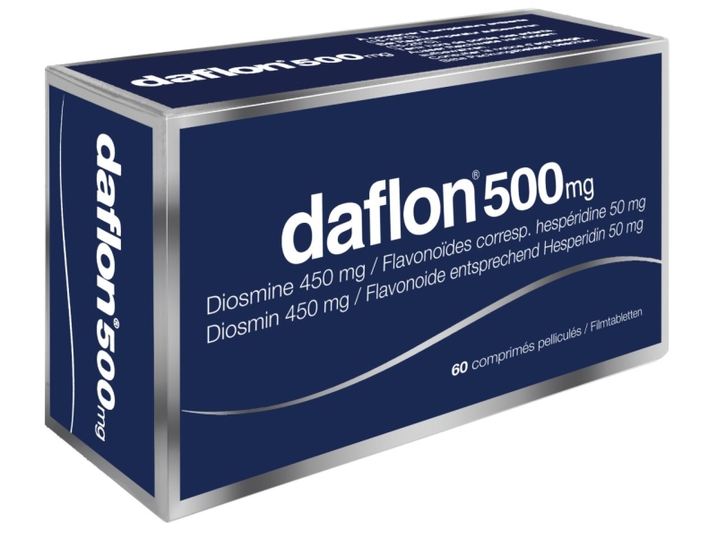 DAFLON FILMTABL 500 MG 60 STK