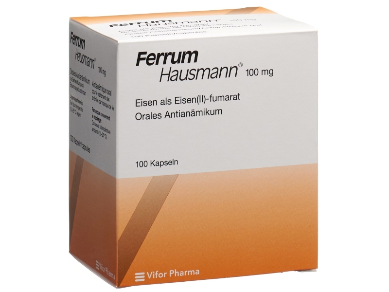 FERRUM Hausmann Kaps 100 mg 100 Stk