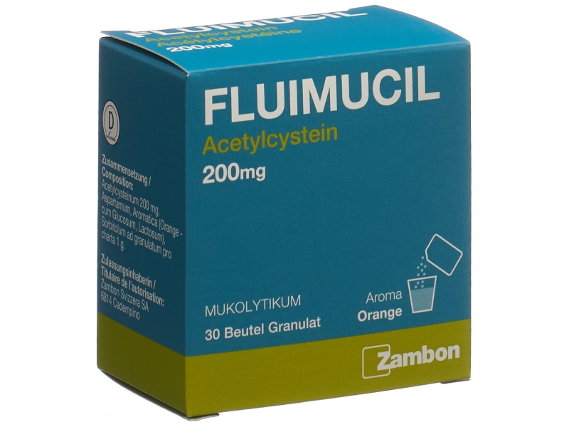 FLUIMUCIL Gran 200 mg Erw Btl 30 Stk