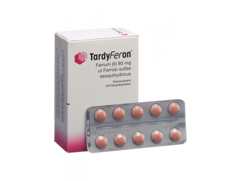TARDYFERON Retard tabletten 100 Stück