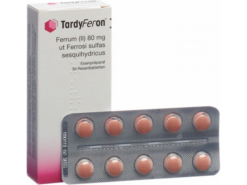 TARDYFERON Retard tabletten 30 Stück