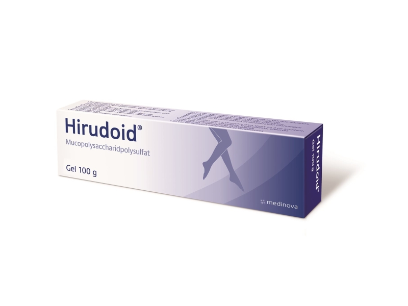 HIRUDOID Gel 3 mg/g Tb 100 g