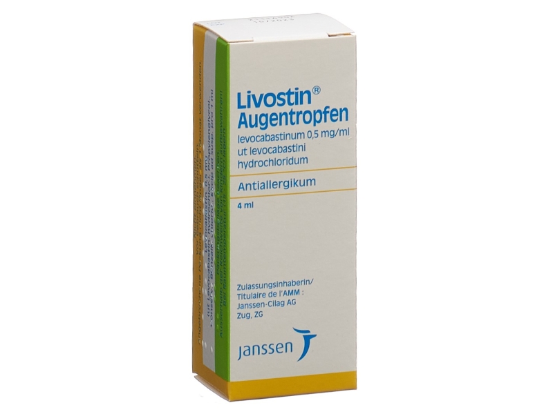 LIVOSTIN Gtt Opht 0.5 mg/ml Fl 4 ml