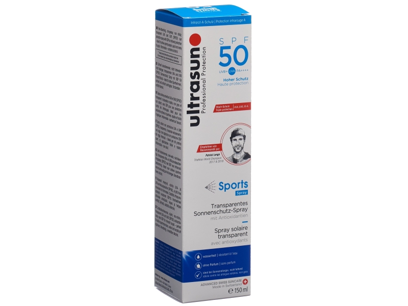 ULTRASUN Sports Spray SPF 50 150 ml