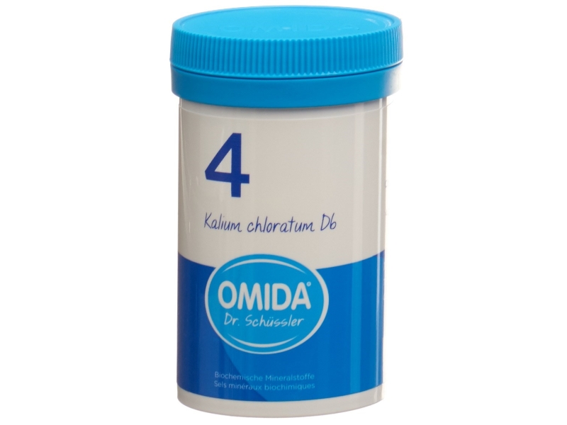 OMIDA SCHÜSSLER Nr4 Kalium chloratum Tabletten D 6 Ds 100 g